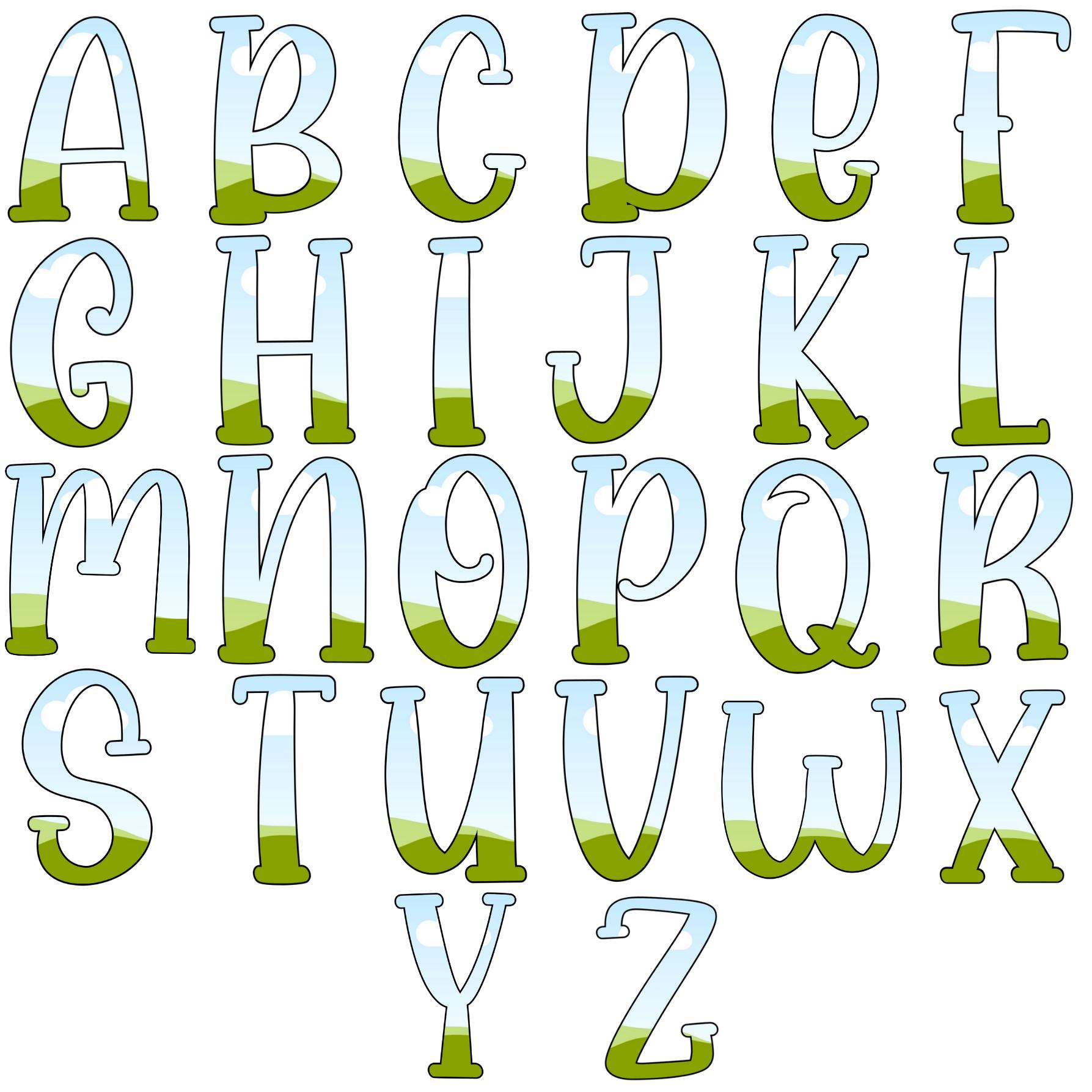 Canva Photo Collage Letters Template, Canva Frames Bundle, A-Z Birthday ...