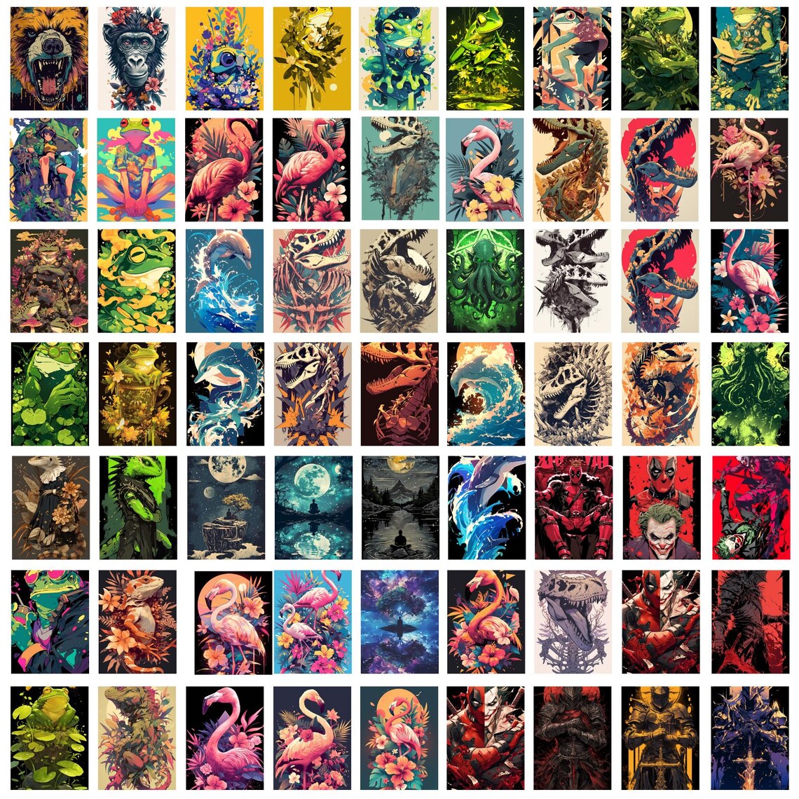 500 Phone Case Template Designs PNG Bundle, Sublimation Template for ...