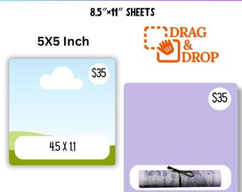 Money Holder Card Canva Editable Template, Money Holder Designs, Canva Drag and Drop, Money Card, Money Gift Card Holder, Digital Download