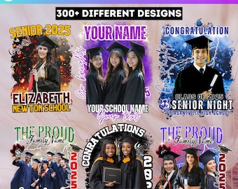 2025 Graduation tshirt Grad Bootleg Canva Template, Graduation t shirt bundle, Canva Grad tshirt template, Class of 2025 Graduation T Shirt 