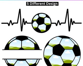 Soccer Photo Collage Canva Editable Template, Sports Photo Collage, Soccer Collage Template, Soccer Picture Collage, Canva Template