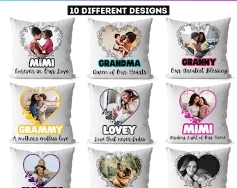 Mom Pillow Canva Editable Template, Mother Day Canva Template, Thank You Mom Pillow PNG, Mothers Day Pillow Gift, Digital Download