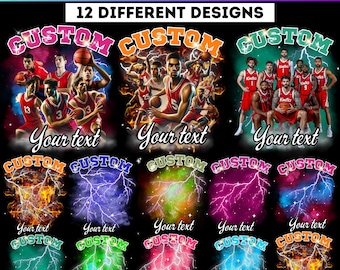 Basketball Bootleg Rap Tee Canva Editable Template, Custom Basketball Bootleg Shirt, Custom Photo Basketball Concert Shirt, Custom  Design