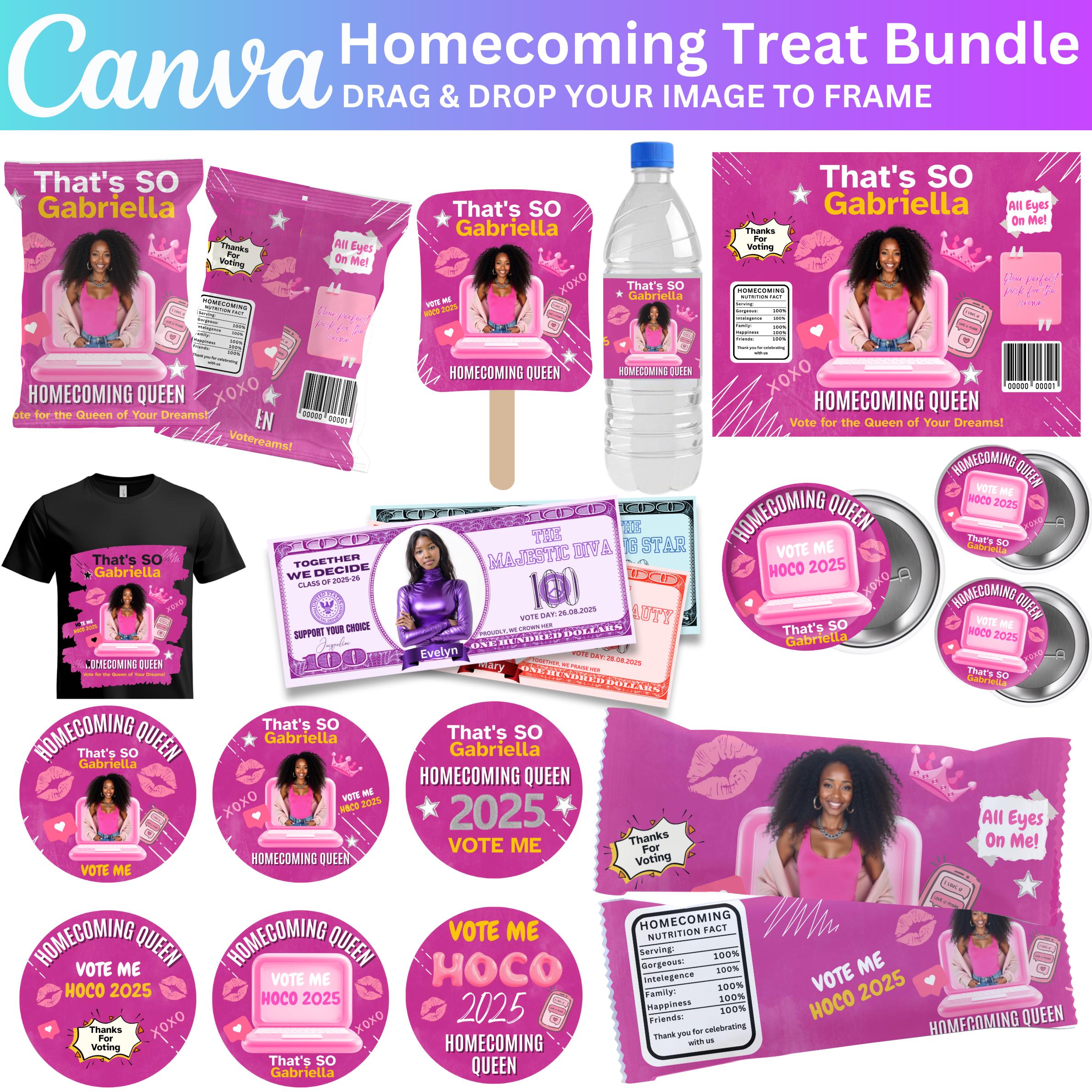 Hoco Sticker Homecoming Campaign Treat Bundle, Homecoming Sticker Homecoming Candy ...