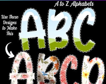 Canva Editable Lace Borders Alphabet Sets, Lace Border Canva Leters, Lace Canva Doodle Letters, Lace Alphabets Canva Frames, Lace Border