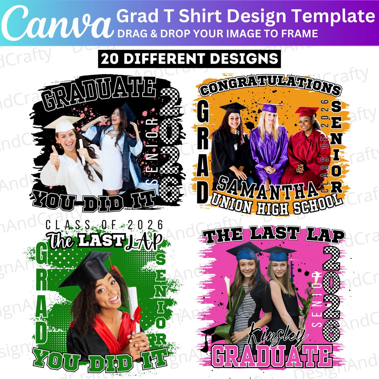 20 Graduation Senior T Shirt Template, Graduation T Shirt Designs ...