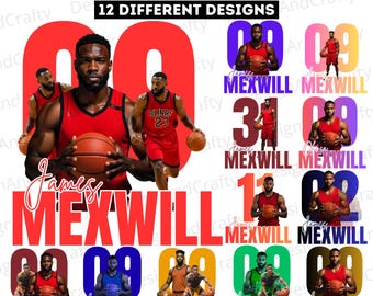 Basketball T Shirt Canva Editable Template, Basketball Player Canva Template, Basketball Senior Night Canva T Shirt Designs Digital Download