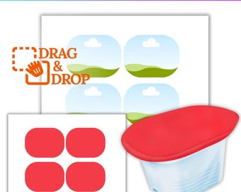 Snack Stack Chip Canva Editable Template , Snack Stack Chip Topper Label Template, Snack Stack Label Canva Template, Snack Stack Chip