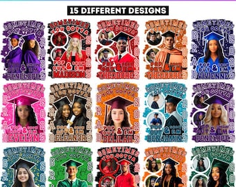 Sometimes You Gotta Graduate Canva Editable Template, Graduation Insert Photos Canva Designs, Graduation Senior 2025 Editable Canva Designs