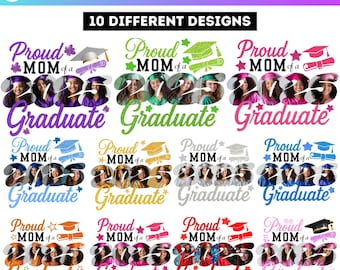 Proud Mom of Class 2025 Canva Editable Template, Graduation T Shirt Canva Template, Mom Graduation 2025 Design, Grad Day Gift Canva Template