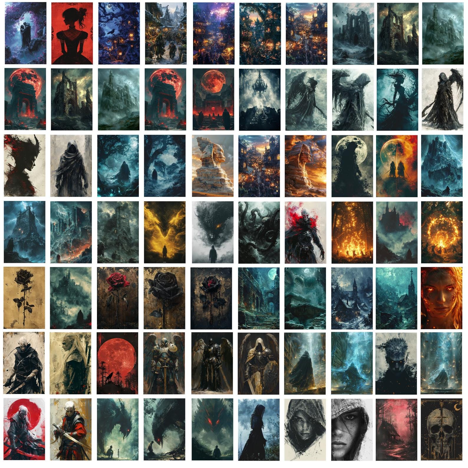 1000+ Phone Case Template Designs PNG Bundle, Sublimation Template for