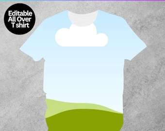 Make your Own T Shirt Mockups, T-shirt Mockup Canva Frames Bundle, Custom TShirt  Mockup, Canva Editable T Shirt Designs