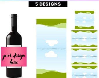 Cigar Label  canva editable Template ,Cigar Sticker Template, Cigar Wrap Template,Cigar Label Canva template, Digital Download