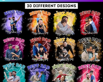 30 migliori modelli Canva modificabili per papà, maglietta rap bootleg per la festa del papà, design di magliette bootleg per papà, modello Canva personalizzato per magliette bootleg anni '90