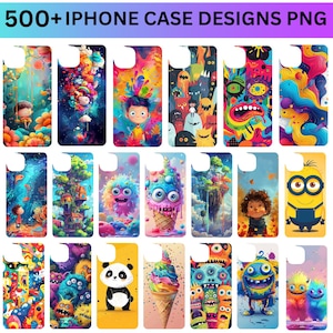Sjabloon telefoonhoesje 500+ ontwerpen PNG-bundel, sublimatiesjabloon voor iPhone-hoesjes, sjabloonbundel iPhone-hoesje, sjabloon smartphonehoesje
