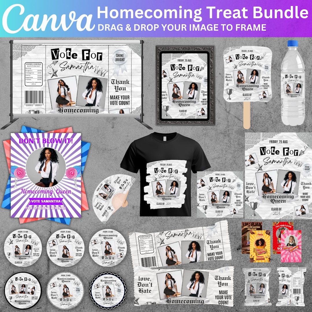 Hoco Sticker Homecoming Campaign Treat Bundle, Homecoming Sticker Homecoming Candy ...