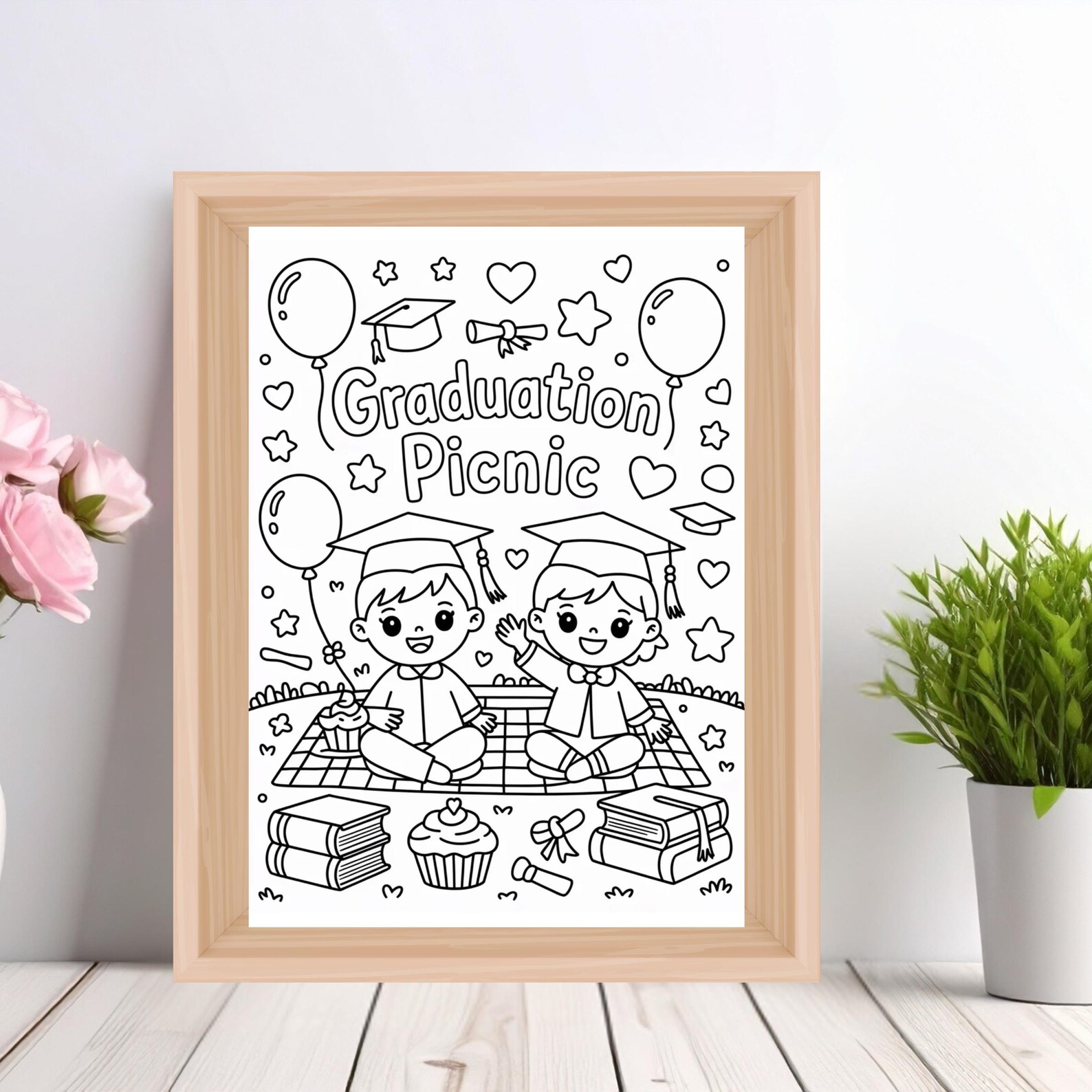 Graduation Worksheets.pdf 30 Class of 2026 Graduation Activity Pack, Kids Coloring Pages Bundle ...