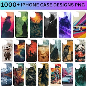 1000+ sjabloonontwerpen telefoonhoesje PNG-bundel, sublimatiesjabloon voor iPhone-hoesjes, sjabloonbundel iPhone-hoesje, sjabloon smartphonehoesje