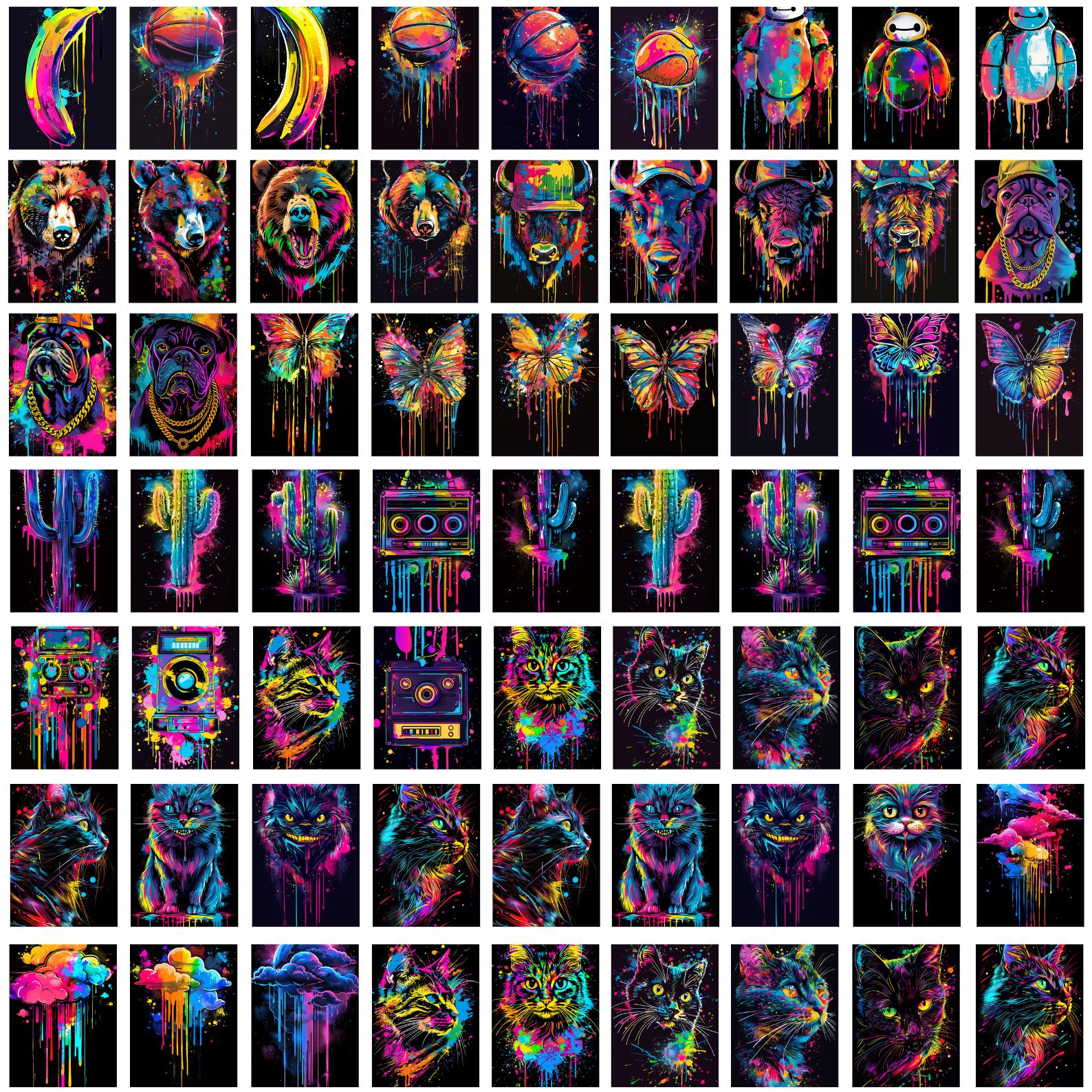 Phone Case Template 500+ Designs PNG Bundle, Sublimation Template for ...