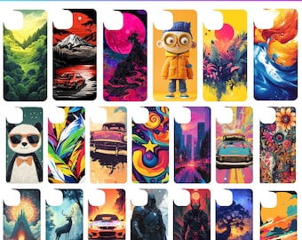 9500+ Phone Case Template Designs PNG Mega Bundle, Sublimation Template for iPhone Cases, iPhone Case Template Bundle, phone Case Template