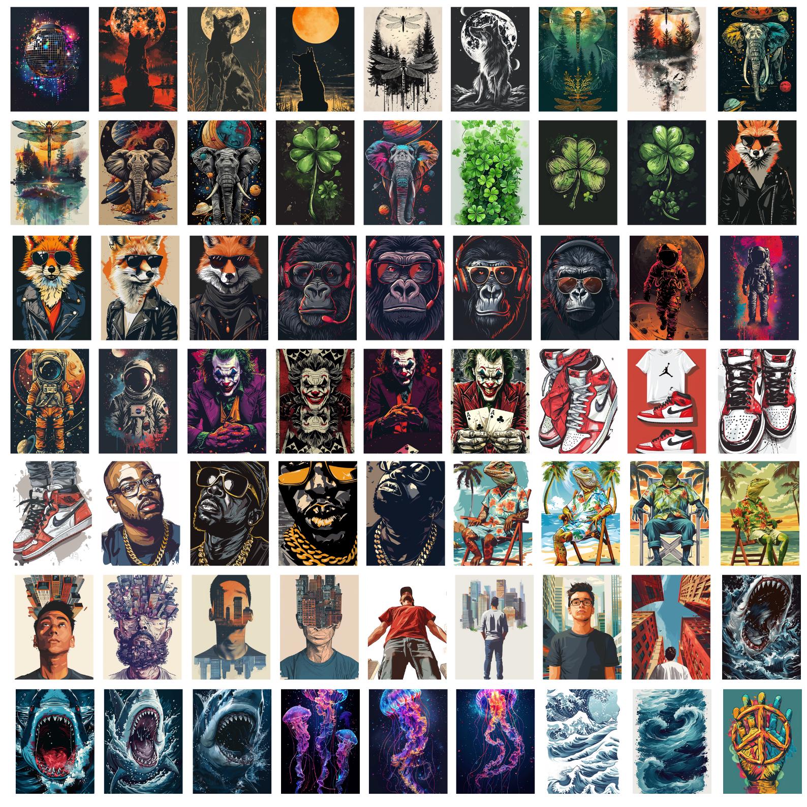 Phone Case Template 500+ Designs PNG Bundle, Sublimation Template for ...