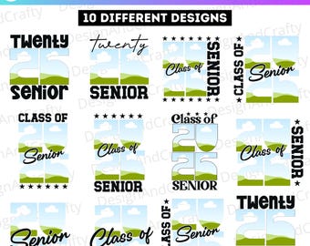10 Editable Senior Frame 2026 Template, Senior Class of 2026 Canva Template, Graduation High School, Add Your Own Photo Senior 2026 Digital