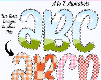 Lace Border Canva Letters, Canva Editable Lace Borders Alphabet Sets, Lace Canva Doodle Letters, Lace Alphabets Canva Frames, Lace Border