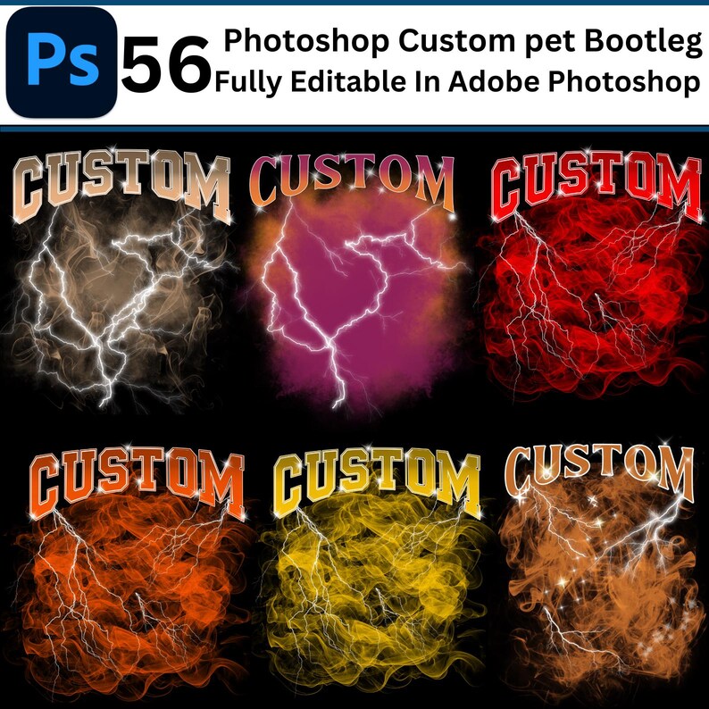 56 Custom Bootleg Rap Tee PSD Bundle, Photoshop Hip-hop T-shirt ...