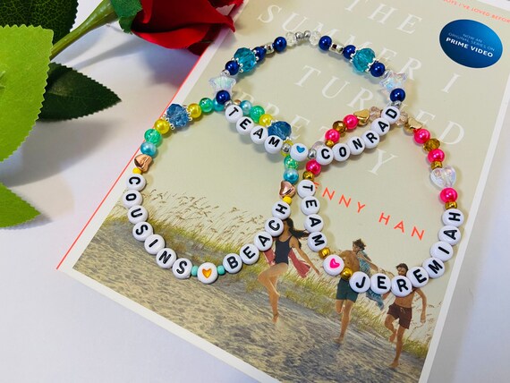 The Summer I Turned Pretty Handmade Beaded Team Bracelets by Those Windermere Beads