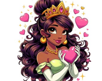 Princesa Tiana, San Valentín, La princesa y el sapo, Tiana, Tiana, amor, descarga instantánea