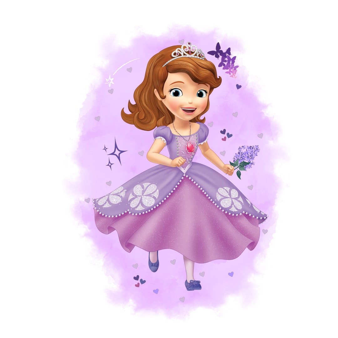 Sofia the First Watercolour Background, Princess Sofia Png Clipart ...
