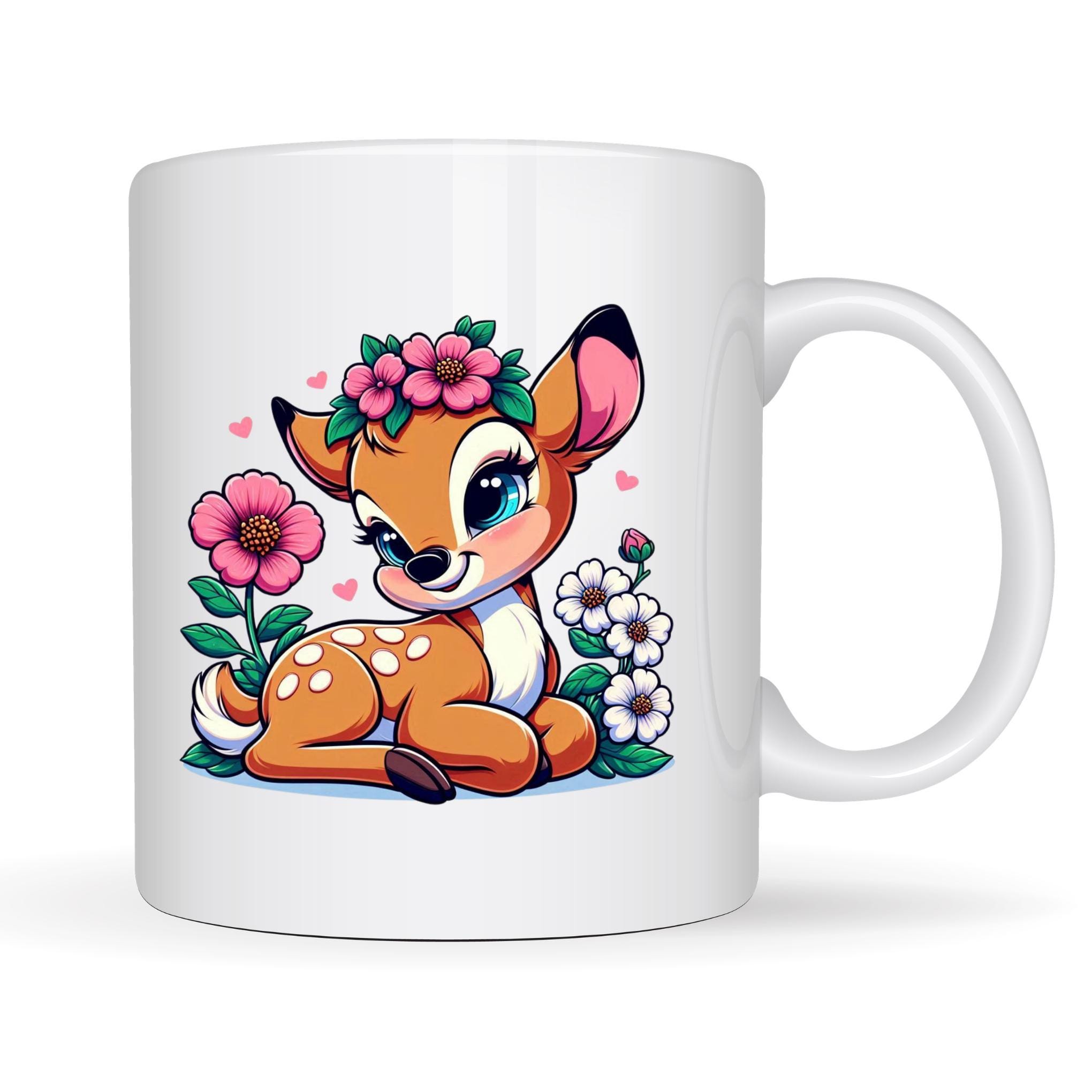 Cute Bambi Png Clipart, Bambi Flower Design, Bambi Image, Instant