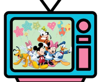 Mickey mouse and friends png clipart, Mickey friends screen, minnie mouse png, instant download