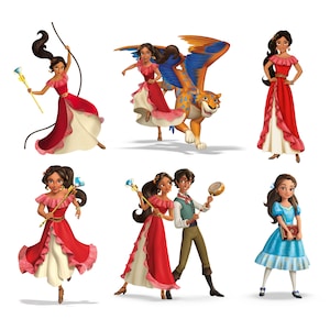 Elena of avalor png bundle, Princess elena png, migs png, high quality,  instant download