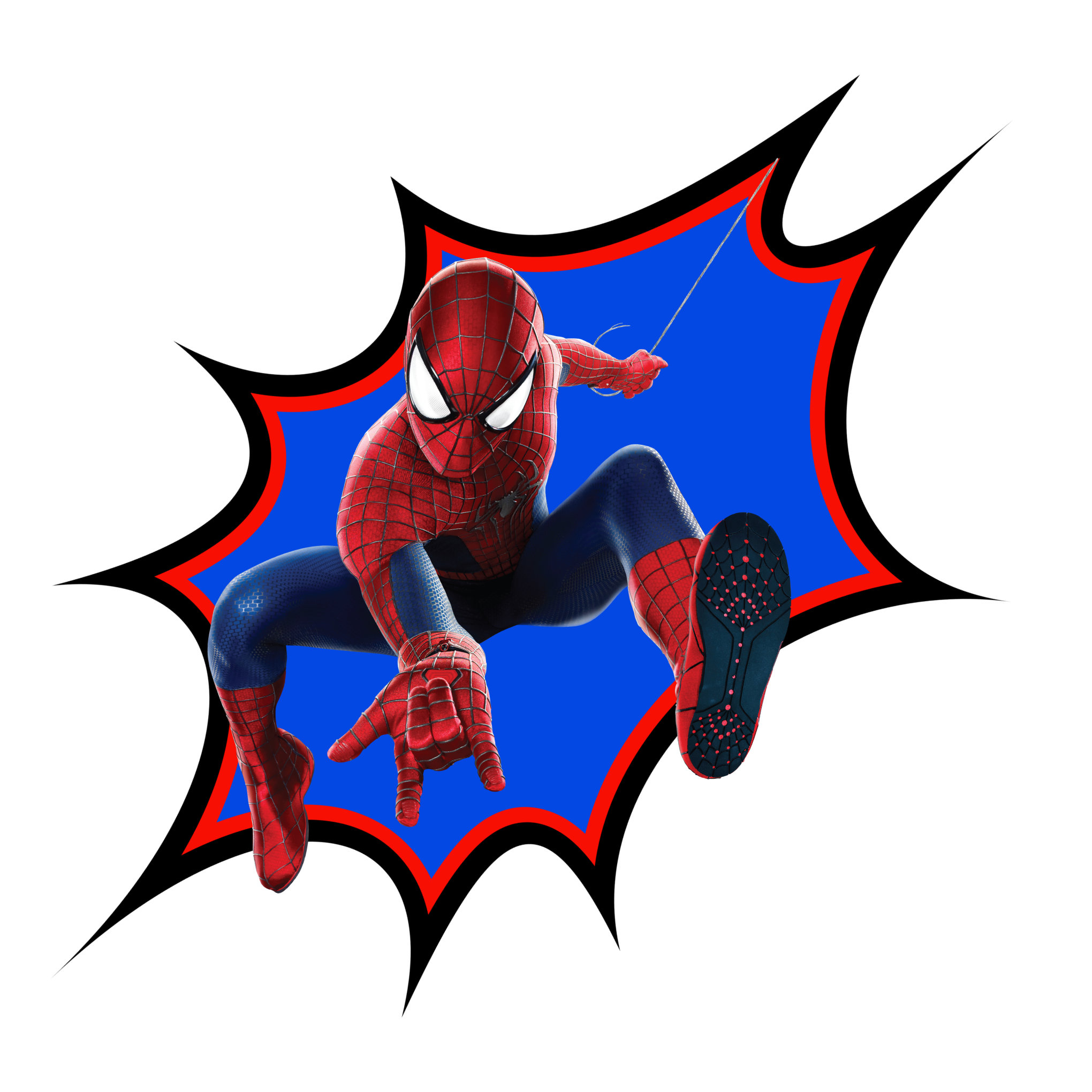 Spider-man Png Clip Art, Spiderman Bang Design, Spiderman Png Image