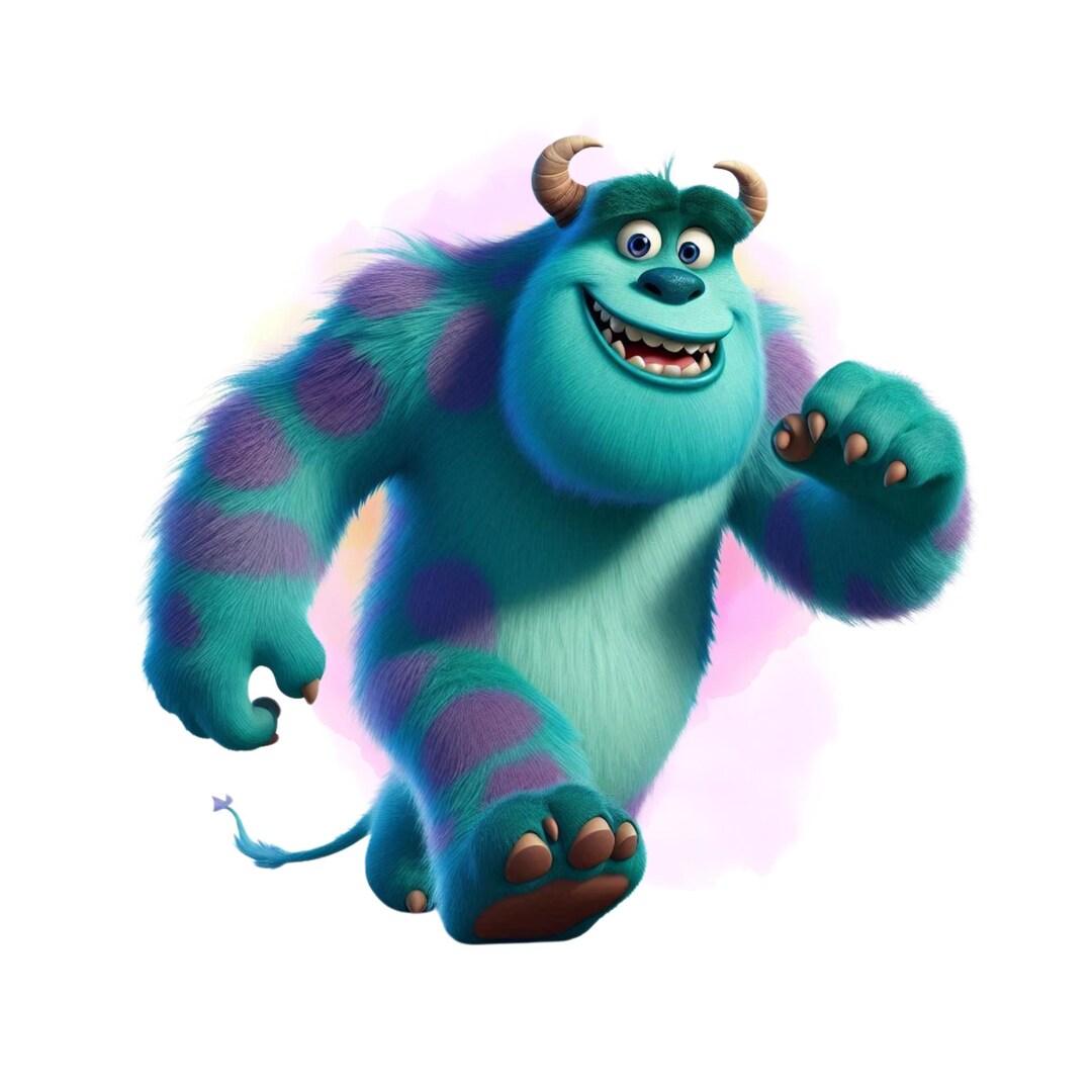 Monsters Inc Png Clipart, Monsters James P. Sullivan Png, Watercolor ...