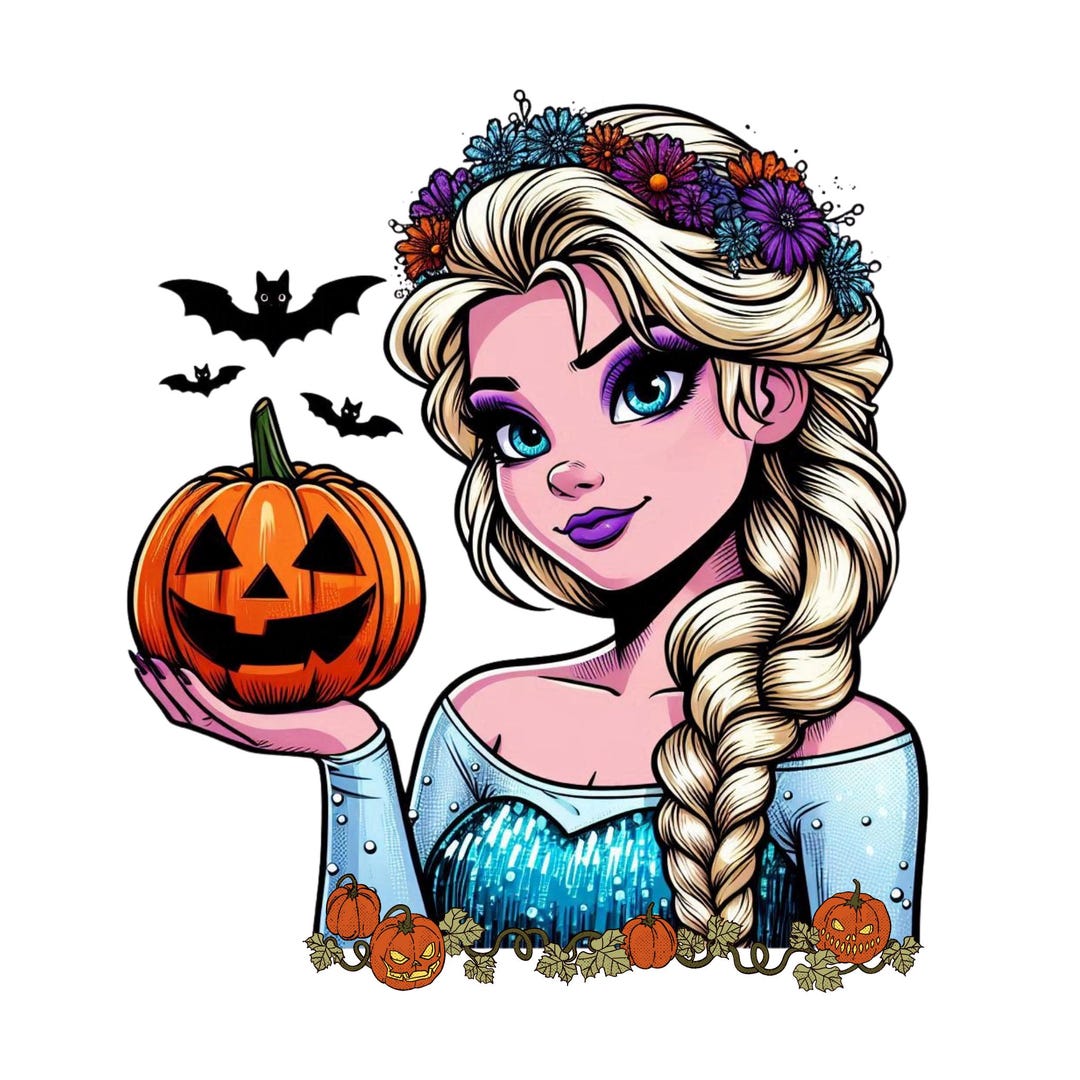 Elsa Princess Graphics Princess Elsa Png Clipart, Princess Elsa Halloween, Elsa Pumpkin ...