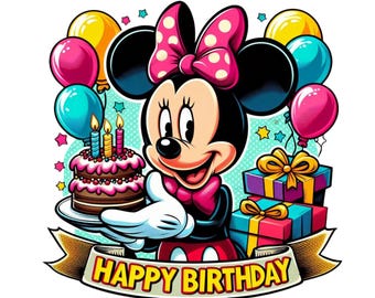minnie mouse birthday, minnie mouse png clipart, cute minnie mouse, instant download