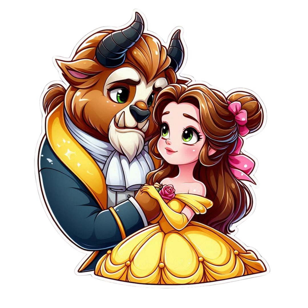 Beauty and the Beast Png Clipart, Princess Belle Png, the Beast Png ...