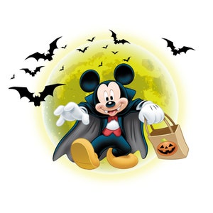 Mickey mouse halloween png, mickey mouse png clipart, halloween png, instant download