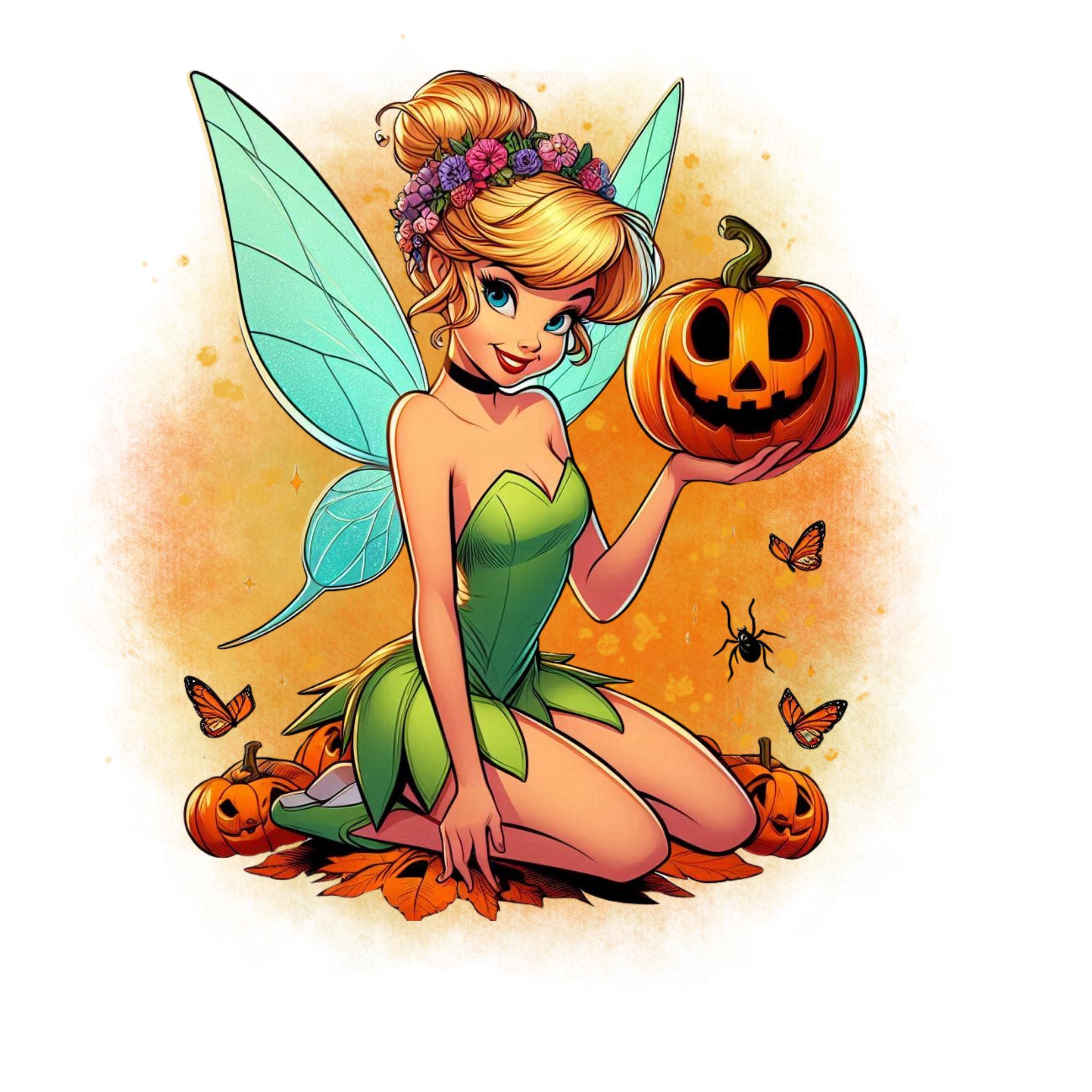Tinkerbell Halloween Design, Tinkerbell Png Clipart, Fairy Tinkerbell