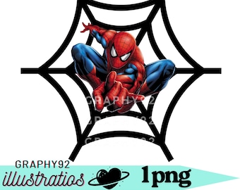 Spiderman png clipart, spiderman-logo, spiderman png, spiderman shirtontwerp, superheld, instant download