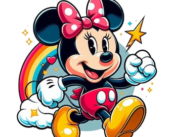 minnie mouse png clipart, cute minnie mouse image, minnie mouse png, instant download