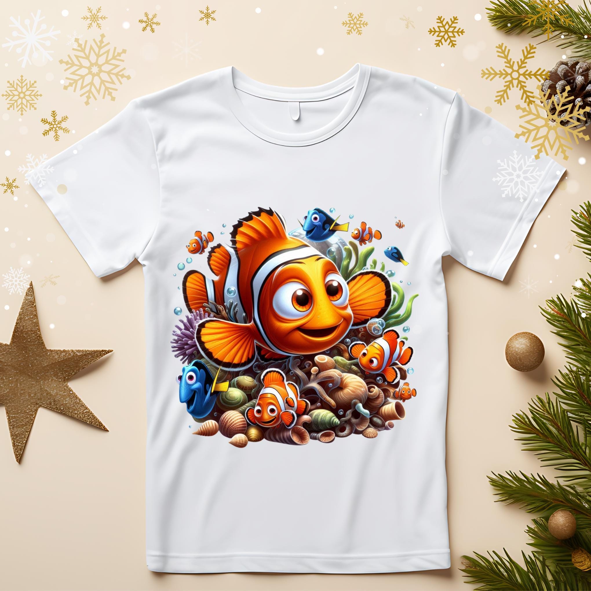 Nemo Designer Finding Nemo Png Clipart, Cute Nemo Png, Dory Png, Finding Nemo Design ...