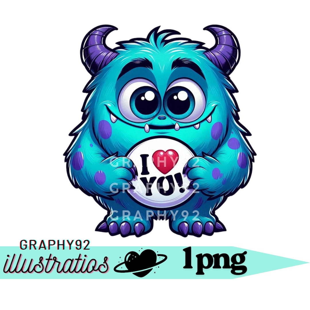 James P Sullivan Png Clipart, Monsters Inc Png, Cute Monsters, Monsters  Love, Instant Download - Etsy