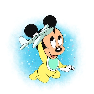 Baby mickey mouse design,  baby mickey mouse png clipart, mickey mouse birthday, instant download