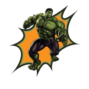 Hulk png clipart, hulk bang design, super hero png, instant download,  high quality
