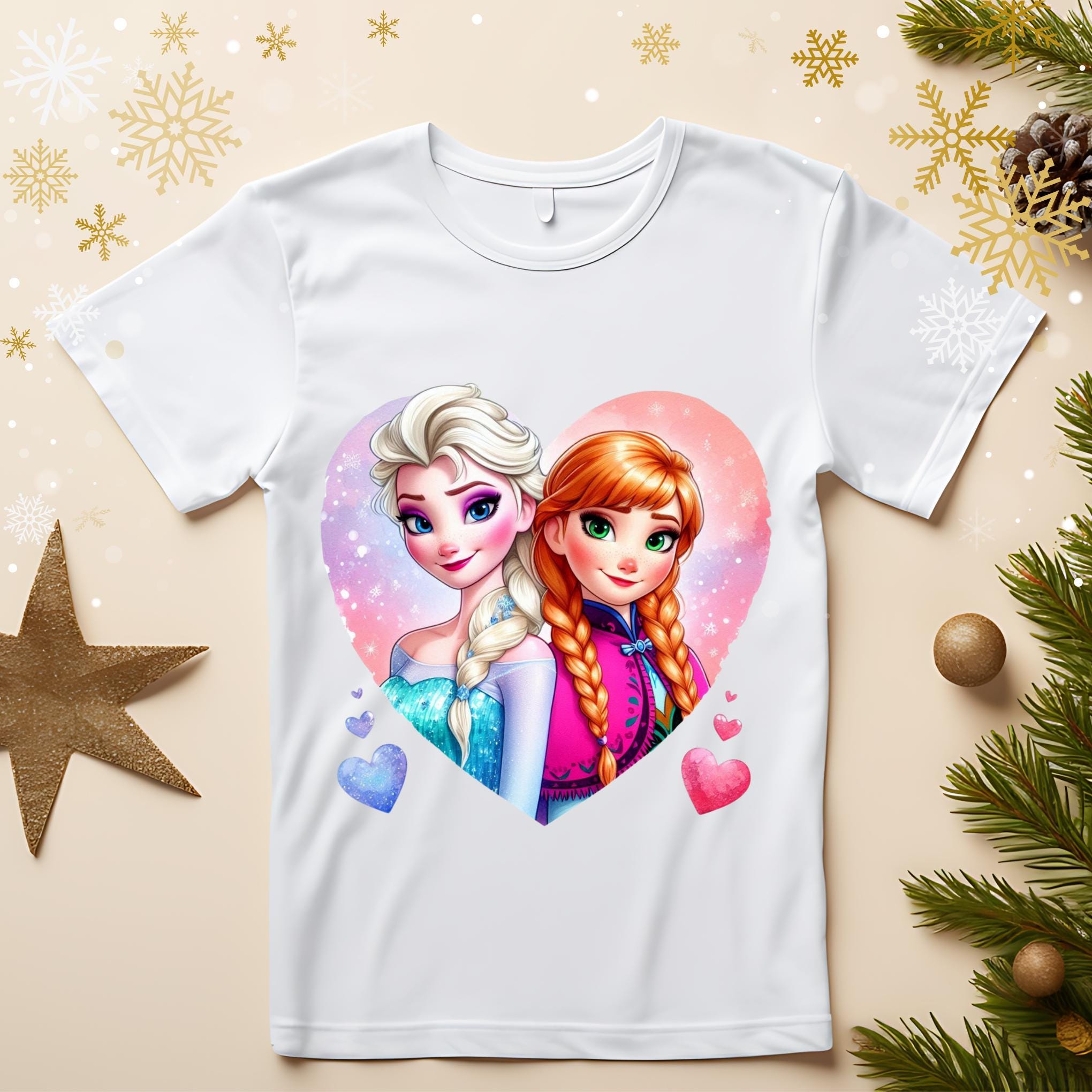 Princess elsa and Princess anna png clipart, frozen princess png