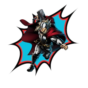 Thor png clipart, thor png bundle, super hero png design, instant download