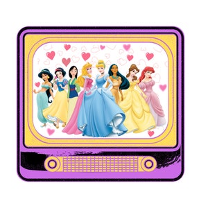 Princess png clipart, Princesses on screen, Princess shirt design,  instant download